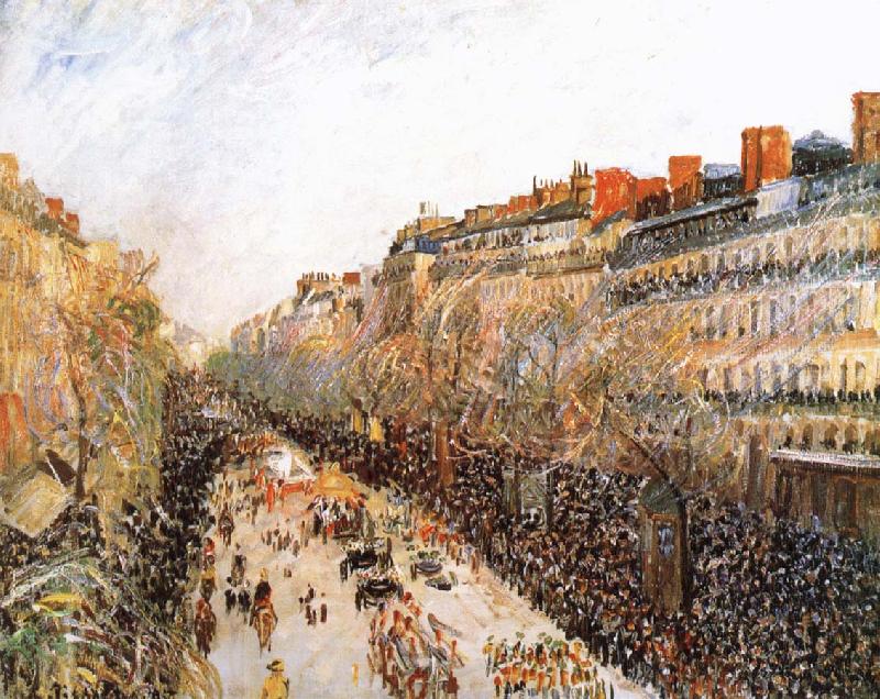 Camille Pissarro Boulevard Montmartre China oil painting art